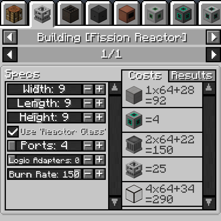 Just Enough Mekanism Multiblocks