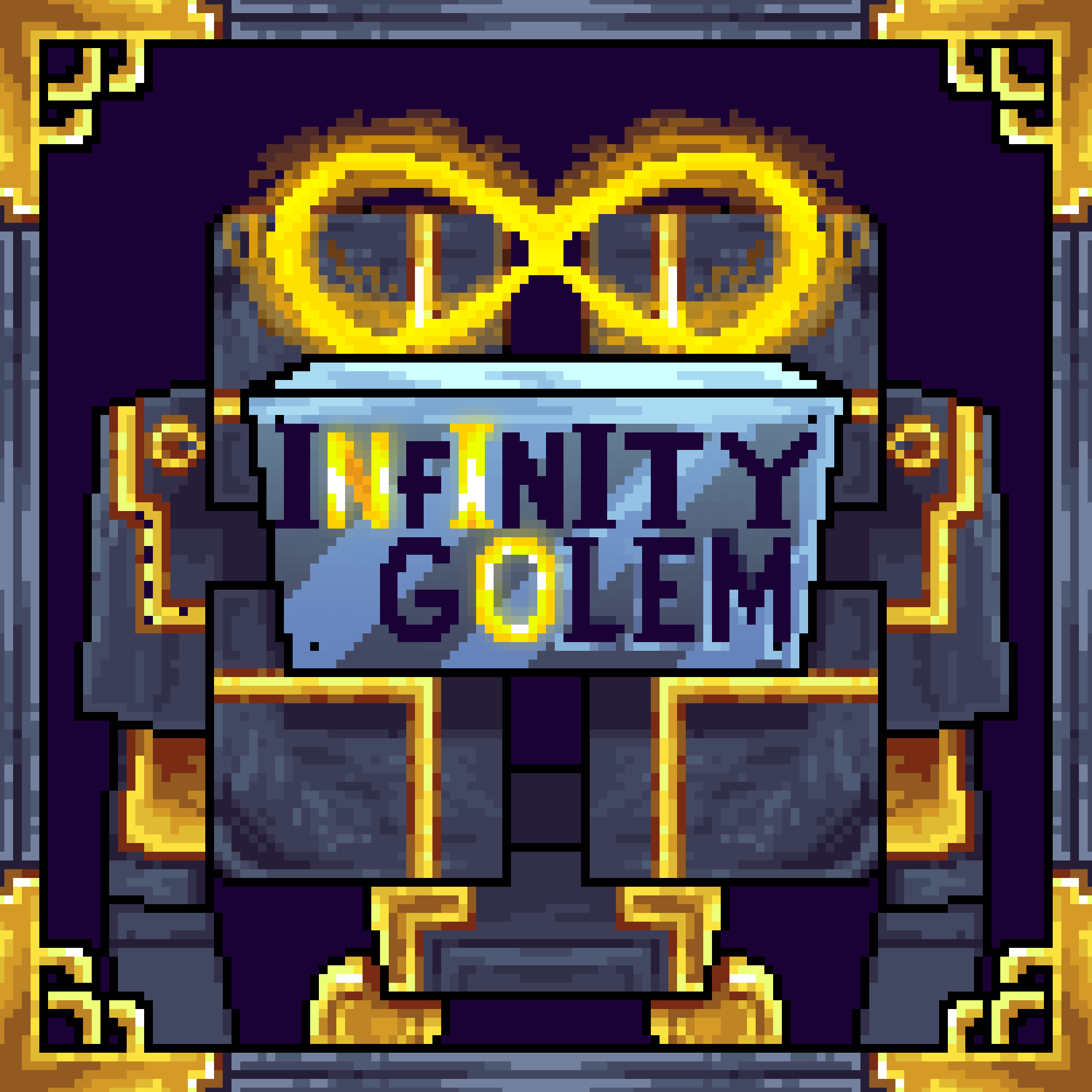 Infinity Golem Boss Fight