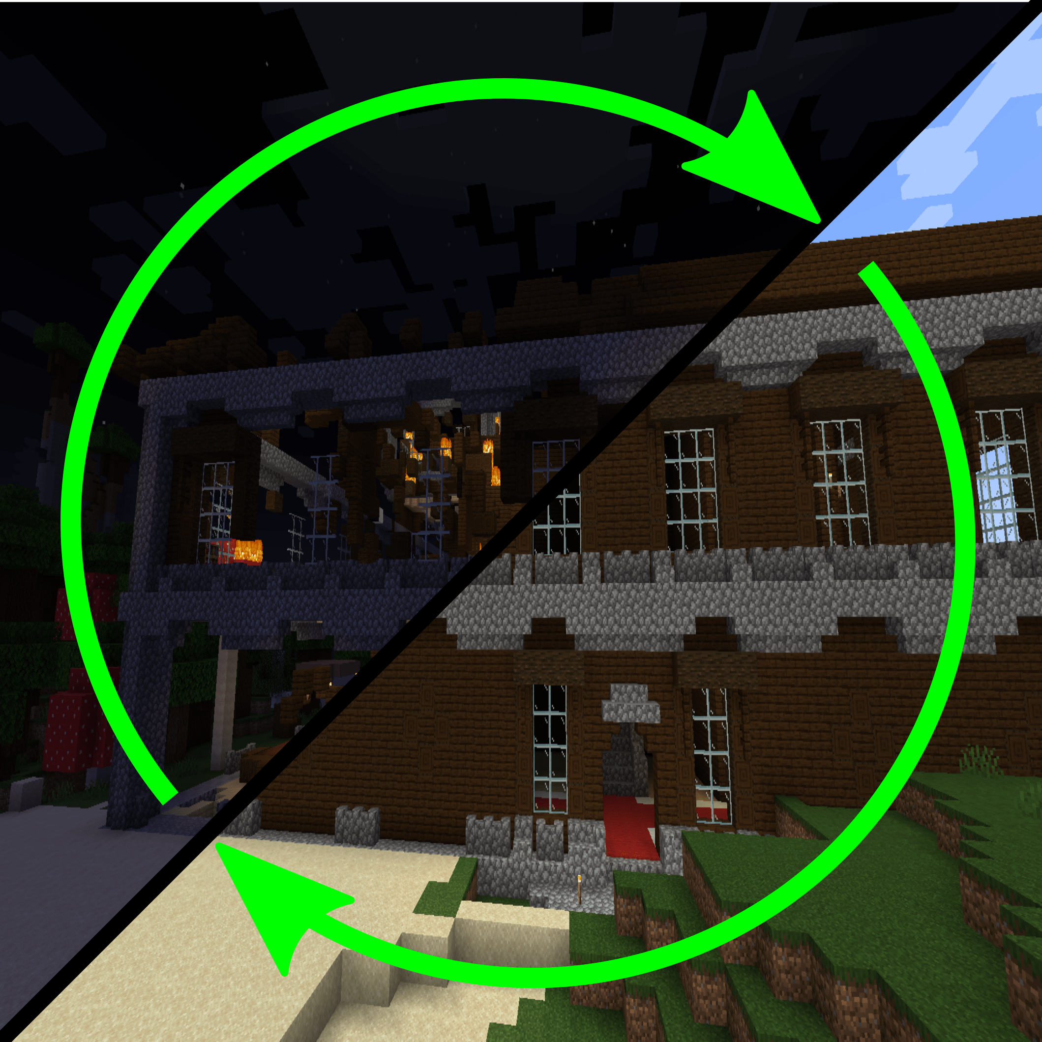 Respawning Structures[Forge/Fabric]